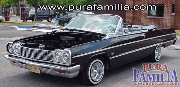 David Anthony's 64 Impala Convertible out for a cruise.