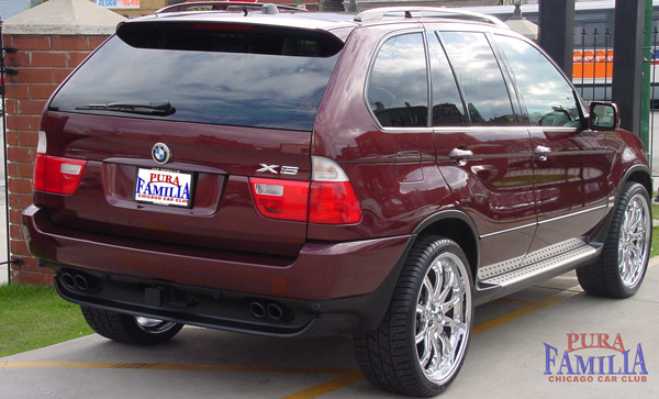 Jimmy's BMW X5 with 22's loaded with every option available.