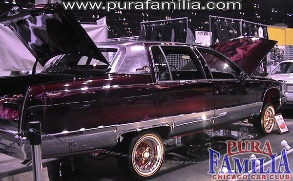 Rene's Caddy at World of Wheels 2004